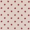 Ladybirds Linen Canvas Fabric