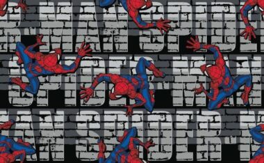 Spiderman Marvel Wall Crawler Cotton Fabric