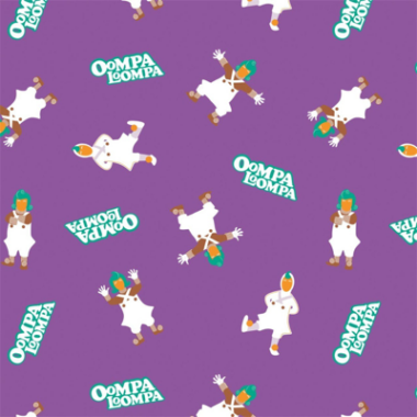 Willy Wonka Oompa Loompa Cotton Fabric