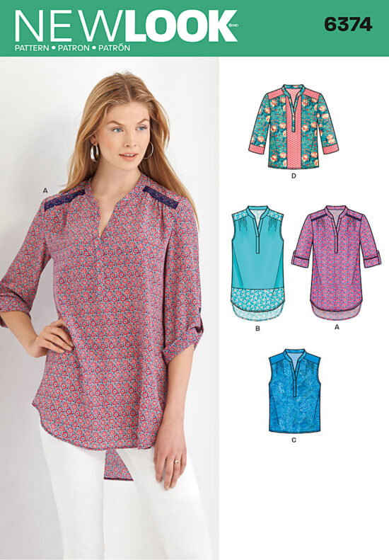 New Look 6374 Sewing Pattern