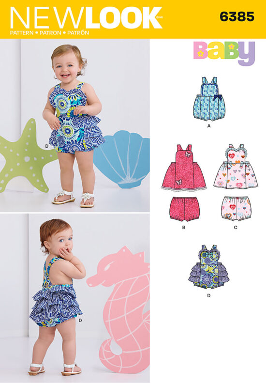 New Look 6385 Childs Sewing Pattern