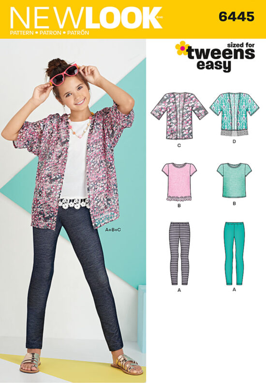 New Look 6445 Sewing Pattern