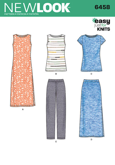 New Look 6458 Sewing Pattern