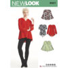 Womens 6527 New Look Tunic Dress Sewing Pattern
