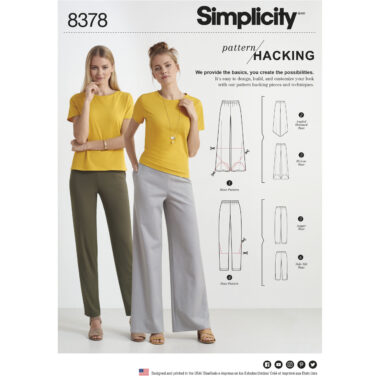 Simplicity 8378 Sewing Pattern