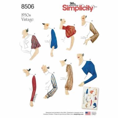 Simplicity 8506 Top Sewing Pattern