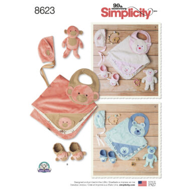 Simplicity Pattern 8623 Baby Accessories