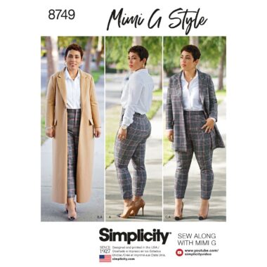 Simplicity 8749 Sewing Pattern