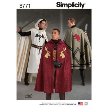 Simplicity 8771 Cape Sewing Pattern