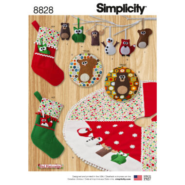 Simplicity 8828 Holiday Decorating Sewing Pattern