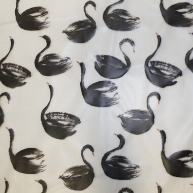 Swan Raincoat Waterproof Fabric