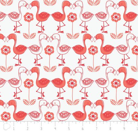 Jungly Flamingos Andrea Turk Fabric