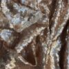 Luxor Overlapping Sequin Dress Fabric Rose Gold