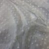 Moonlight White Glitter Spot Dress Fabric
