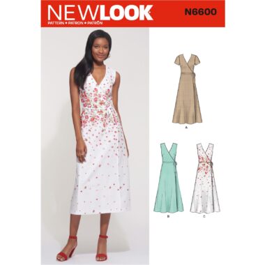 New Look Sewing Pattern N6600 Wrap Dress