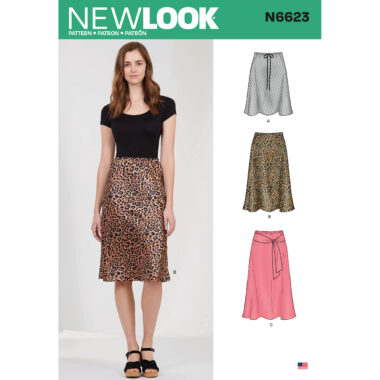 New Look 6623 Womens Skirt Sewing Pattern