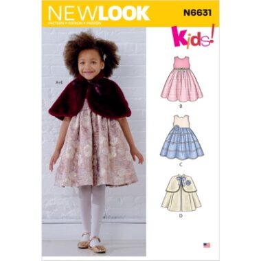 New Look 6631 Childs Sewing Pattern