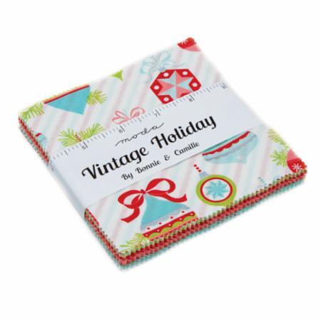 Vintage Holiday Bonnie & Camille Charm Pack Moda