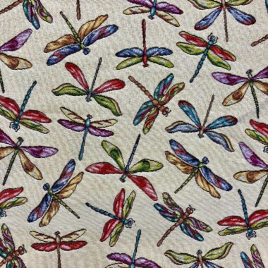 New World Dragonfly Tapestry Fabric