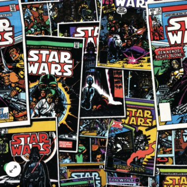 Star Wars Comic Book 2 Fabric