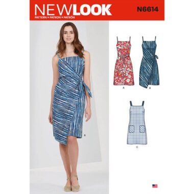 New Look 6614 Womens Dress Sewing Pattern