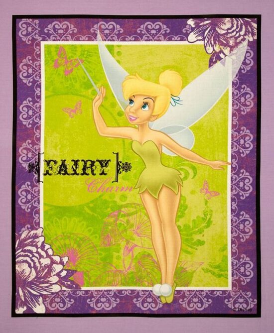 Tink Fairy Charm Panel/Wall Hanging