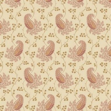 Jos Toasted Paisley Andover Fabric