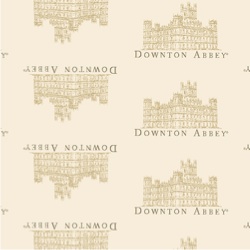 Small Downton Abbey Abbeys Fabric
