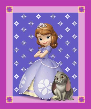 Disney Princess Sofia Fabric Panel