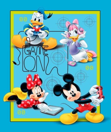 Disney Mickey And Friends Game Over Panel