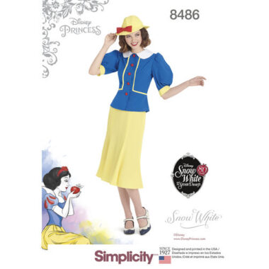 Simplicity 8486 Vintage 1930s Snow White Sewing Pattern