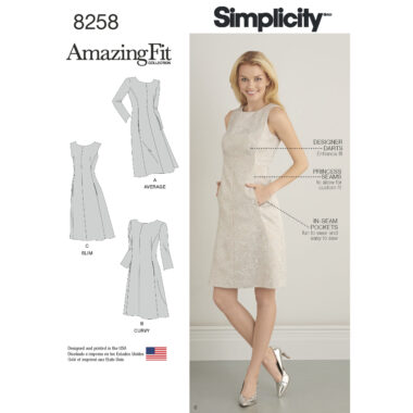 Simplicity 8258 Sewing Pattern