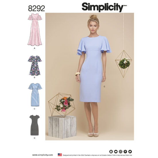Simplicity 8292 Sewing Pattern