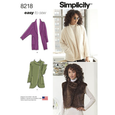 Simplicity 8218 Sewing Pattern