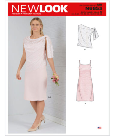 New Look N6653 Misses Dress and Top Sewing Pattern