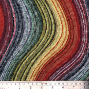 New World Rainbow Tapestry Fabric