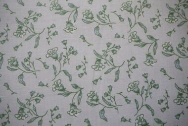 Pastel Vine Flowers Fabric Collection