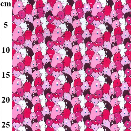Pop Cats Rose and Hubble Cotton Fabric