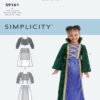Simplicity Sewing Pattern S9161 Childrens Witch Costumes
