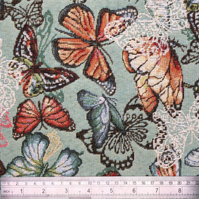 Monet Butterfly Tapestry Fabric