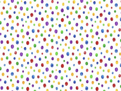 The Very Hungry Caterpillar Small Spots Fabric