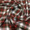 Brushed Cotton Check Fabric