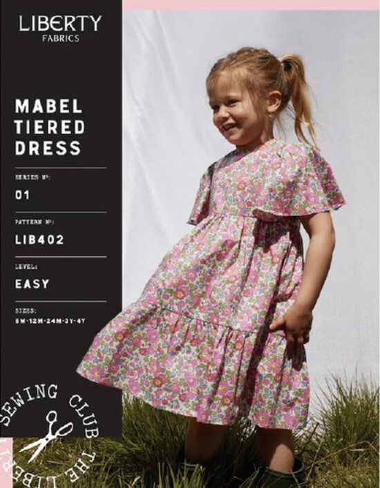 Libertys Mable Tiered Dress Sewing Pattern